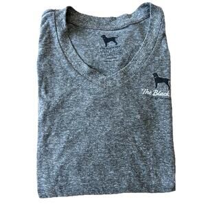 The Black Dog Shirt Vintage Collection Heather Grey 3/4 Sleeve 1971 Women’s Med